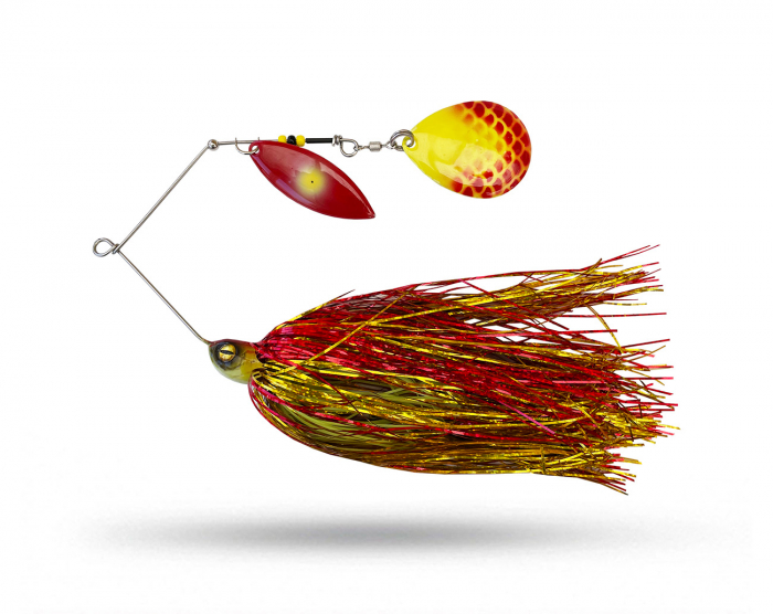 Fin Custom Spinnerbaits - Tequila Sunrise i gruppen Fiskedrag / Gäddspinnare & Spinnerbaits hos Örebro Fiske & Outdoor AB (Fin Custom Spinnebait23)